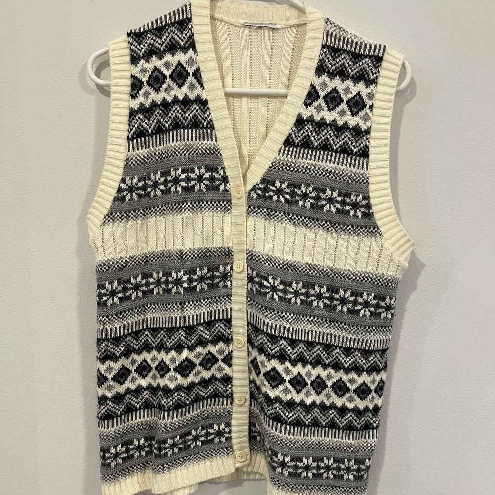 Vintage Holiday Vest